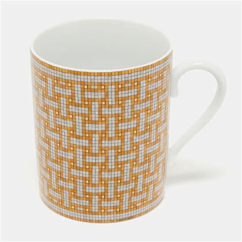 hermès mug|authentic hermes plates.